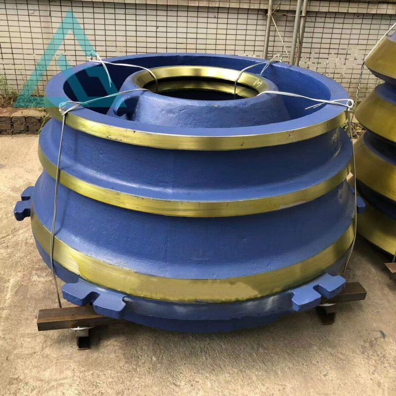Crusher Spare Parts Bowl Liner Concave Mantle Cone Crusher Parts