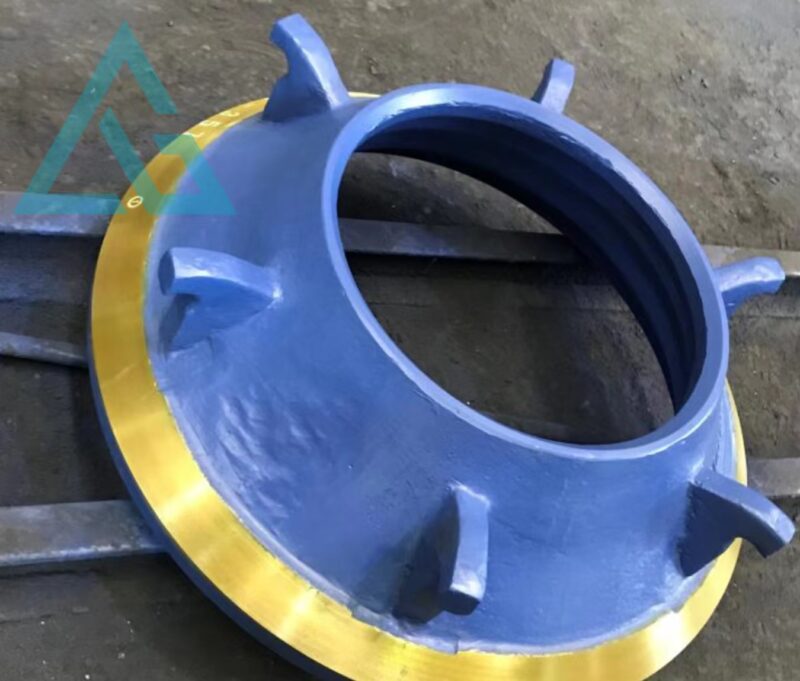 Mining Machinery Mn22cr2 Mn18cr2 Cone Crusher Spare Parts Bowl Liner