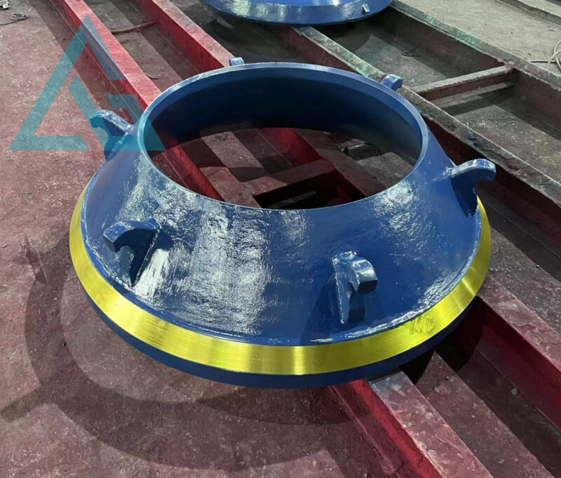 Mining Machinery Mn22cr2 Mn18cr2 Cone Crusher Spare Parts Bowl Liner