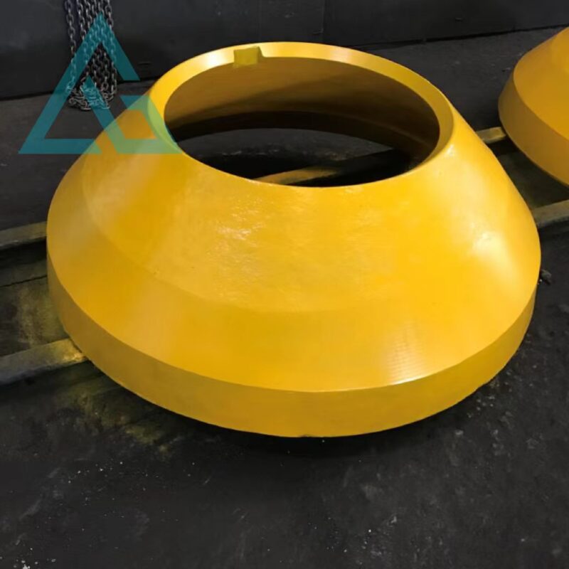 Mantle parts for crushers