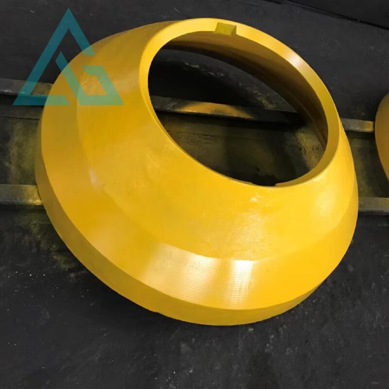 Mantle parts for crushers
