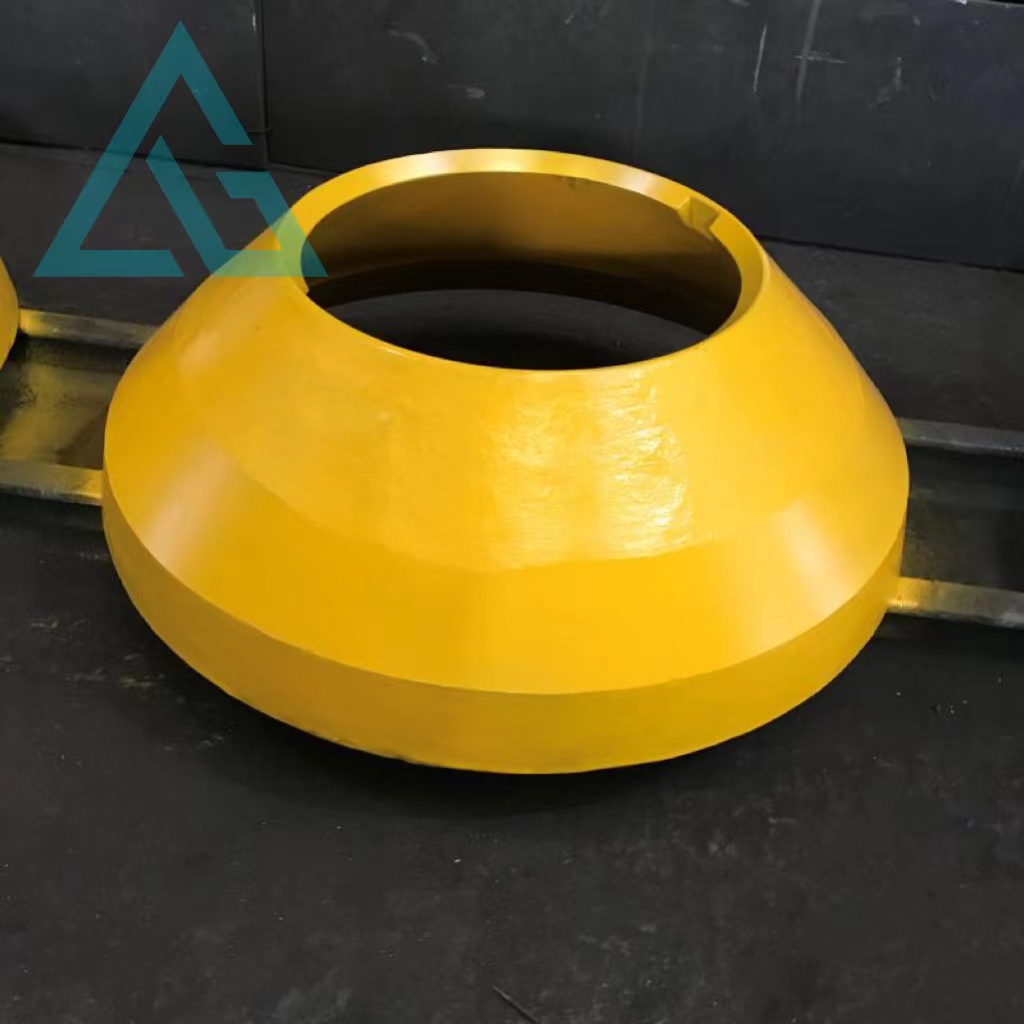 Mantle parts for crushers